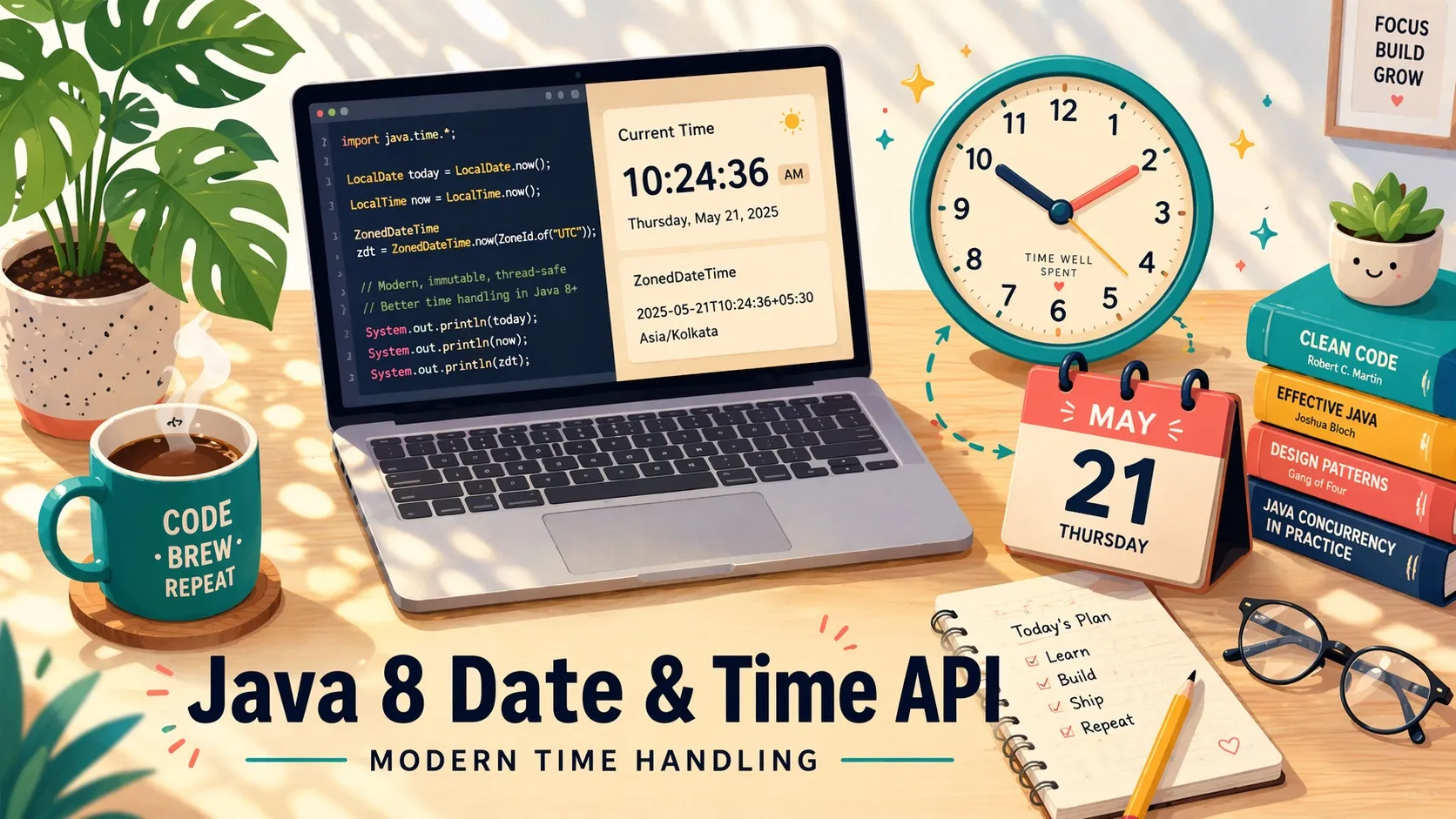 Java 8 Date and Time API Tutorial: LocalDateTime, Instant, Duration with Examples