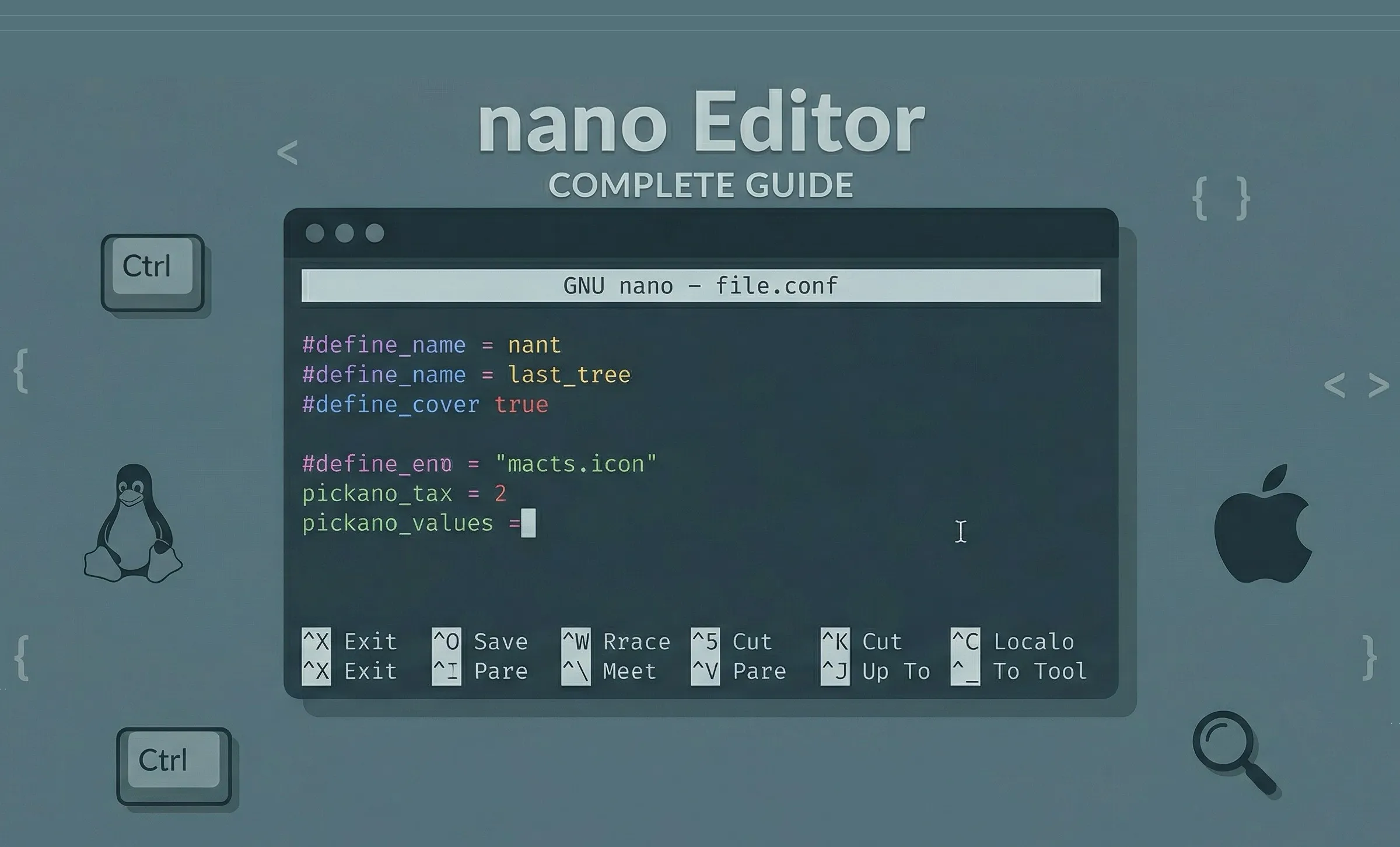 nano Tutorial: Editing Files in the Terminal on Linux and macOS