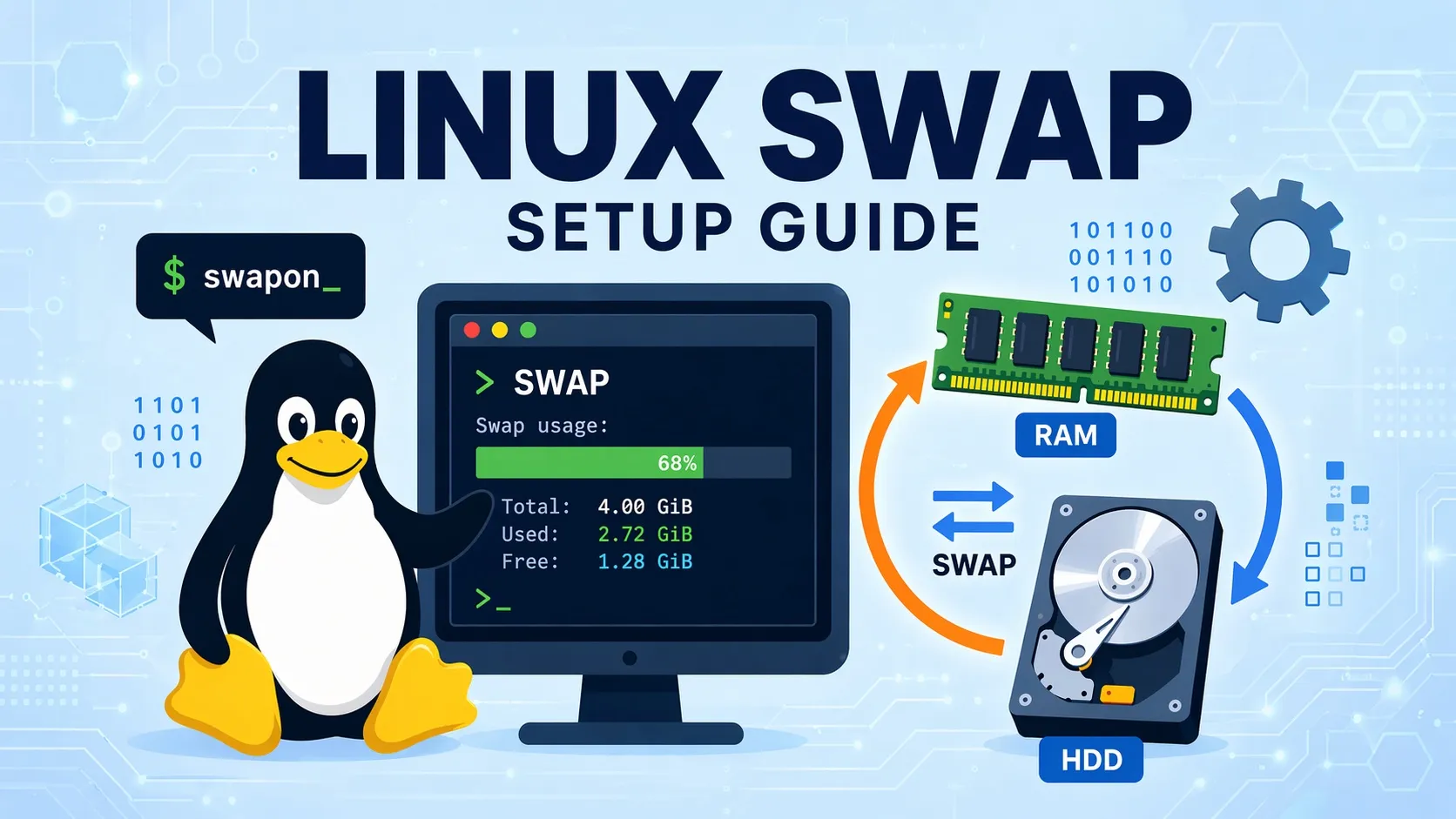 What Is Linux Swap and How to Add It on Debian/Ubuntu